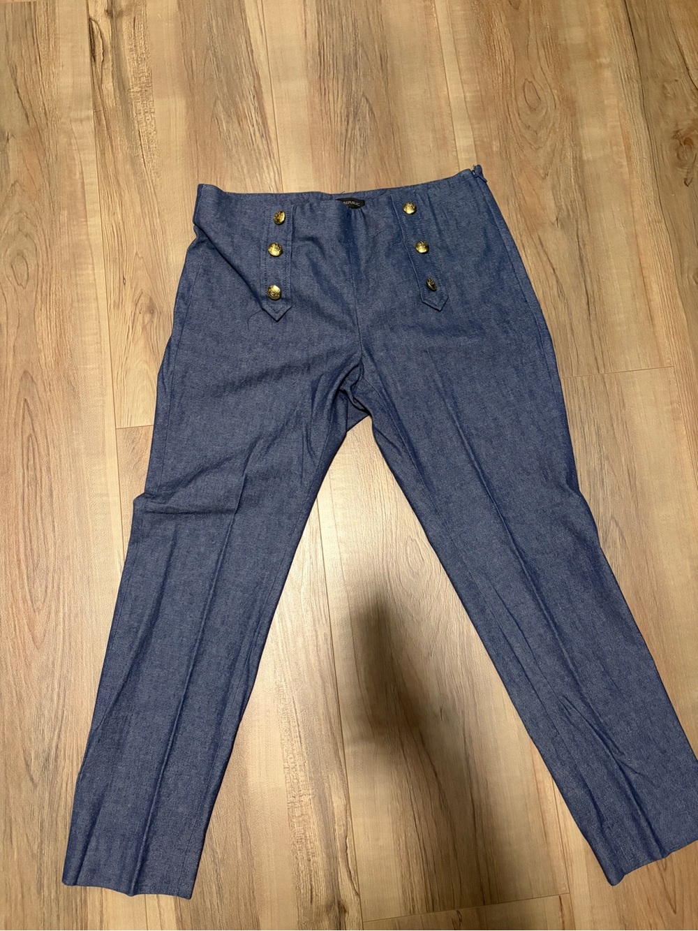 Banana Republic "Sloan Mariner" sailor pants